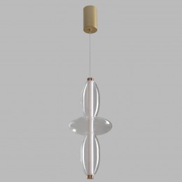 Светильник подвесной Crystal Lux QUASAR SP14W LED TRANSPARENT