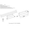 Светильник трековый магнитный Crystal Lux CLT 0.33 002 12W BL M4000K