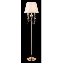 Торшер Crystal Lux MERCEDES PT1 GOLD/COLOR