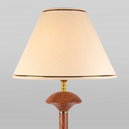 Напольный светильник с абажуром 01086/1 орех Eurosvet