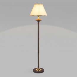 Напольный светильник с абажуром 01086/1 венге Eurosvet