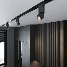 Basic System Sens Трековый светильник 10W 4200K черный 85047/01 Elektrostandard