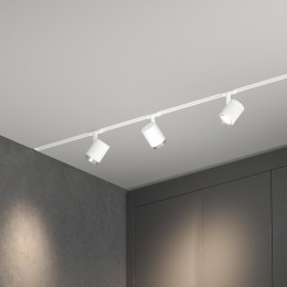 Basic System Трековый светильник 10W 4200K Cors белый/серебро 85513/01 Elektrostandard