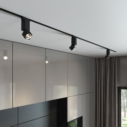 Basic System Трековый светильник 10W 4200K Cubus черный 85516/01 Elektrostandard