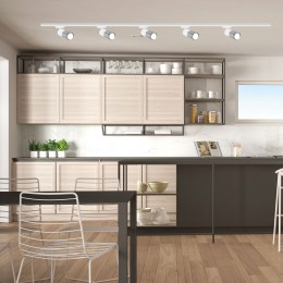 Basic System Трековый светильник 6W 4200K Avantag Белый матовый/хром LTB27 Elektrostandard