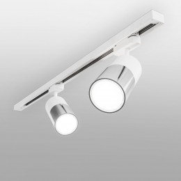 Basic System Трековый светильник 6W 4200K Avantag Белый матовый/хром LTB27 Elektrostandard