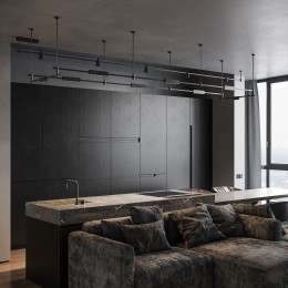 Esthetic Magnetic Трековый светильник 12W 3000K чёрный 85121/01 Elektrostandard