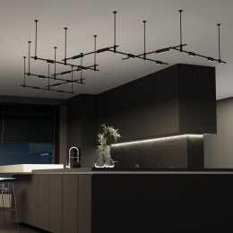 Esthetic Magnetic Трековый светильник 6W 3000K чёрный 85122/01 Elektrostandard