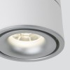 Накладной потолочный светодиодный светильник DLR031 15W 4200K 3100 белый матовый/серебро Elektrostandard