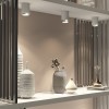 Накладной светодиодный светильник Cors 25032/LED 10W 4200K белый/серебро Elektrostandard