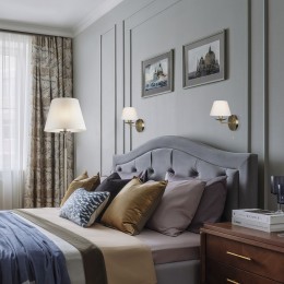 Напольный светильник с тканевым абажуром 01008/1 античная бронза Eurosvet