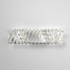 Настенный светильник с хрусталем 101005 LED никель хрусталь Strotskis Eurosvet