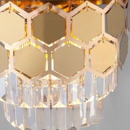 Настенный светильник с хрусталем 10124/2 Eurosvet