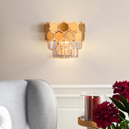 Настенный светильник с хрусталем 10124/2 Eurosvet