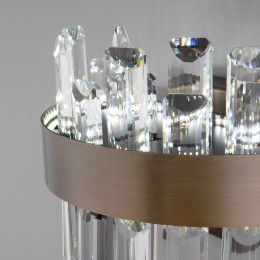 Настенный светодиодный светильник с хрусталем 418/1 Bogate's