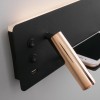 Настенный светодиодный светильник с USB Fant R LED (правый) MRL LED 1113 чёрный/золото Elektrostandard