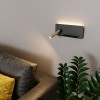 Настенный светодиодный светильник с USB Fant R LED (правый) MRL LED 1113 чёрный/золото Elektrostandard