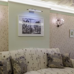 Настенный светодиодный светильник Simple LED MRL LED 10W 1011 IP20  никель Elektrostandard