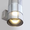 Настенный светодиодный светильник со стеклянным плафоном 40021/1 LED хром/дымчатый Eurosvet