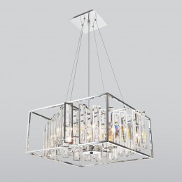 Подвесная люстра с хрусталем 312/6 хром Bogate's