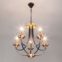 Подвесная люстра в классическом стиле 60098/5 черный Eurosvet