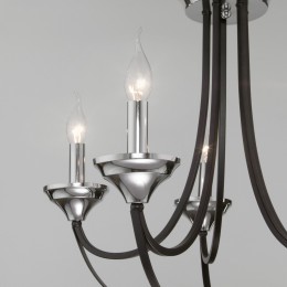 Подвесная люстра в классическом стиле 60098/5 хром Eurosvet
