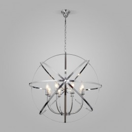 Подвесная люстра в стиле лофт 60139/8 хром Eurosvet