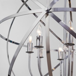 Подвесная люстра в стиле лофт 60139/8 хром Eurosvet