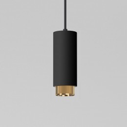Подвесной светильник Nubis GU10 чёрный/золото 50122/1 Elektrostandard