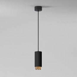 Подвесной светильник Nubis GU10 чёрный/золото 50122/1 Elektrostandard