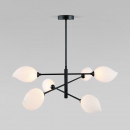 Подвесной светильник с акриловыми плафонами 30189/6 черный Eurosvet