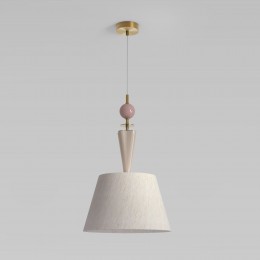 Подвесной светильник с декором из керамики 104014 Eurosvet