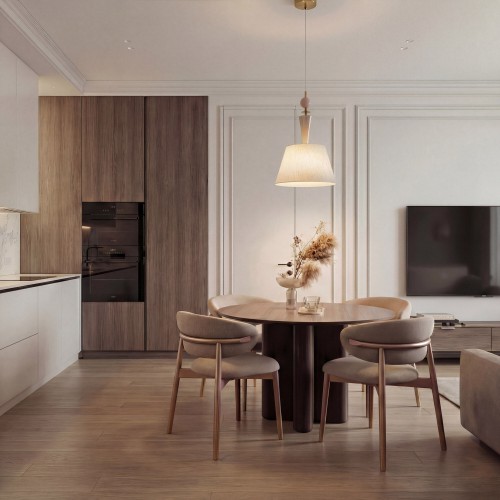 Подвесной светильник с декором из керамики 104014 Eurosvet