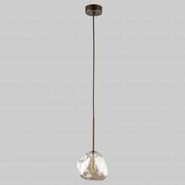 Подвесной светильник со стеклянным плафоном 11025 Lava Brown TK Lighting