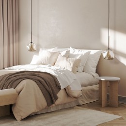 Подвесной светильник со стеклянным плафоном 11025 Lava Brown TK Lighting