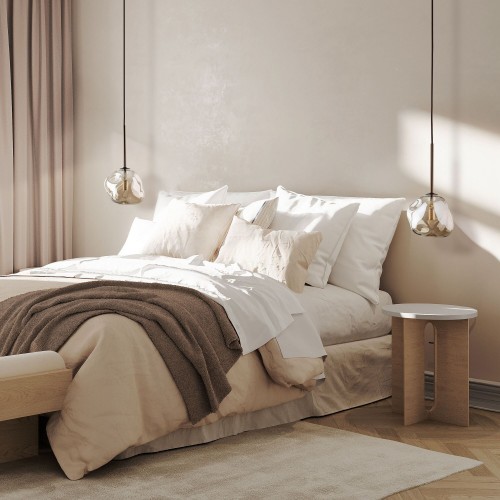 Подвесной светильник со стеклянным плафоном 11025 Lava Brown TK Lighting