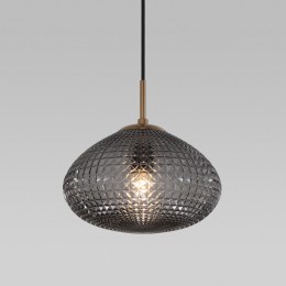 Подвесной светильник со стеклянным плафоном 50263/1 темно-серый Eurosvet