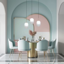 Подвесной светильник со стеклянным плафоном 60161/1 латунь Eurosvet