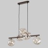 Подвесной светильник со стеклянными плафонами 11026 Lava Brown TK Lighting