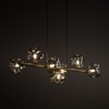 Подвесной светильник со стеклянными плафонами 11109 Lava Sabia TK Lighting