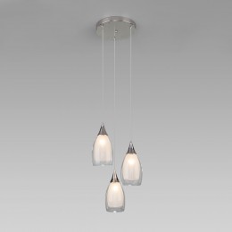 Подвесной светильник со стеклянными плафонами 50085/3 хром Eurosvet