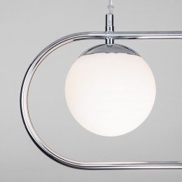 Подвесной светильник со стеклянными плафонами 50089/4 хром Eurosvet