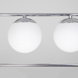 Подвесной светильник со стеклянными плафонами 50089/4 хром Eurosvet