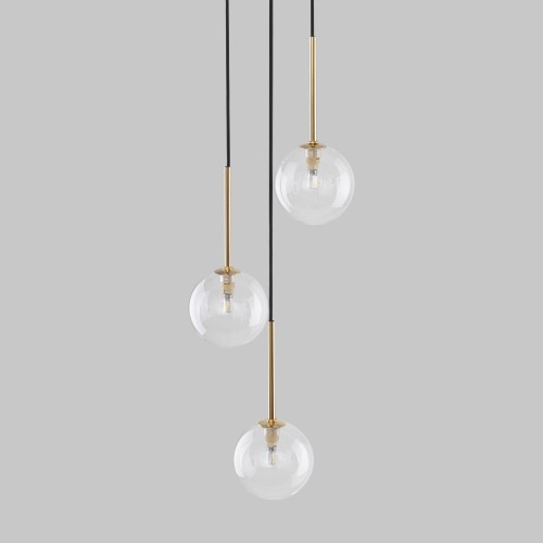 Подвесной светильник со стеклянными плафонами 5942 Nilos TK Lighting