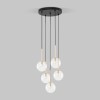 Подвесной светильник со стеклянными плафонами 5943 Nilos TK Lighting