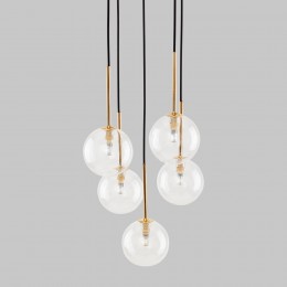 Подвесной светильник со стеклянными плафонами 5943 Nilos TK Lighting