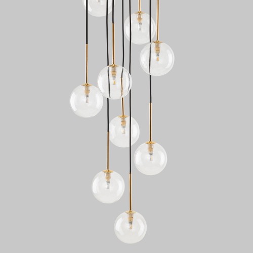 Подвесной светильник со стеклянными плафонами 5944 Nilos TK Lighting