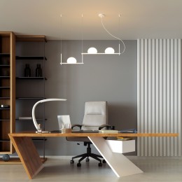 Подвесной светильник со стеклянными плафонами 70145/3 белый Eurosvet