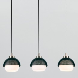 Подвесной светильник в стиле лофт 50106/3 античная бронза / черный Eurosvet