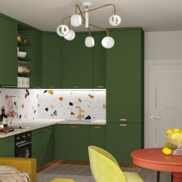 Светильник лофт с круглыми плафонами 70055/6 белый Eurosvet